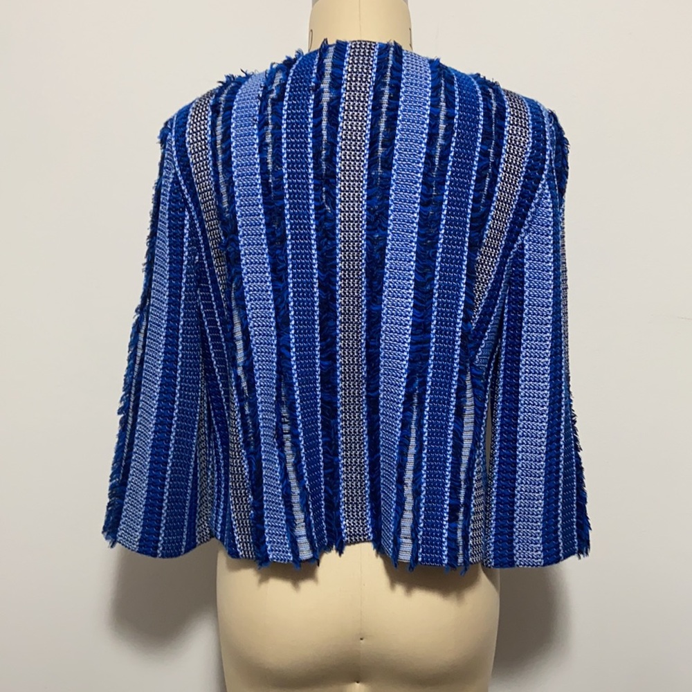 St John Blue Fringe Jacket - Picture 7 of 10